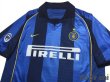 Photo3: Inter Milan 2001-2002 Home Shirt #9 Ronaldo Lega Calcio Patch/Badge (3)