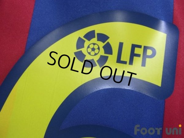 Photo7: FC Barcelona 2002-2003 Home Shirt #6 Xavi Hernandez LFP Patch/Badge (7)