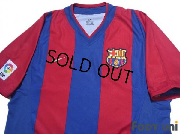 Photo3: FC Barcelona 2002-2003 Home Shirt #6 Xavi Hernandez LFP Patch/Badge (3)