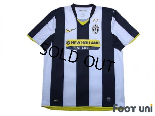 Photo1: Juventus 2008-2009 Home Shirt #10 Del Piero (1)