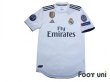 Photo1: Real Madrid 2018-2019 Home Authentic Shirt #9 Benzema w/tags (1)
