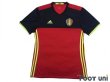 Photo1: Belgium Euro 2016 Home Shirt (1)