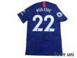 Photo2: Chelsea 2019-2020 Home Authentic Shirt #22 Pulisic Premier League Patch/Badge w/tags (2)