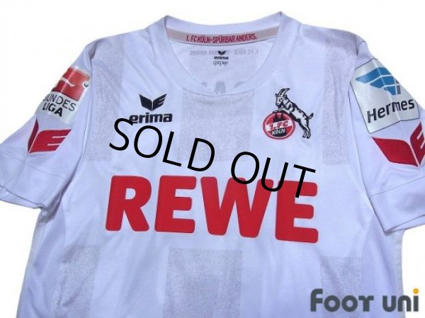 Photo3: 1.FC Koln 2016-2017 Home Long Sleeve Shirt #13 Yuya Osako Bundesliga Patch/Badge (3)