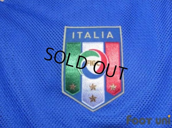 Photo5: Italy Euro 2008 Home Long Sleeve Shirt (5)