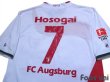Photo4: Augsburg 2020-2011 Home Shirt #7 Hajime Hosogai Bundesliga Patch/Badge w/tags (4)