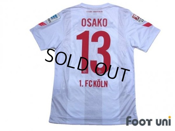 Photo2: 1.FC Koln 2016-2017 Home Long Sleeve Shirt #13 Yuya Osako Bundesliga Patch/Badge (2)