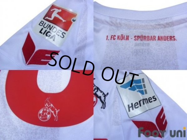 Photo7: 1.FC Koln 2016-2017 Home Long Sleeve Shirt #13 Yuya Osako Bundesliga Patch/Badge (7)