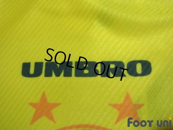 Photo7: Brazil 1995 Home Shirt #8 Dunga (7)