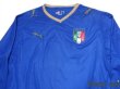 Photo3: Italy Euro 2008 Home Long Sleeve Shirt (3)