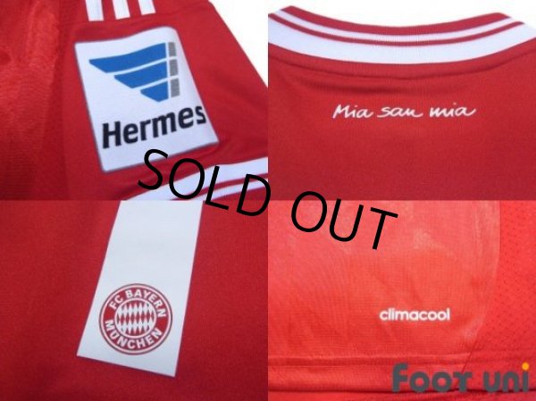 Photo6: Bayern Munchen 2013-2014 Home Shirt #19 Mario Gotze Bundesliga Patch/Badge (6)
