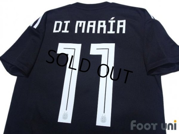 Photo4: Argentina 2018 Away Shirt #11 Di Maria (4)