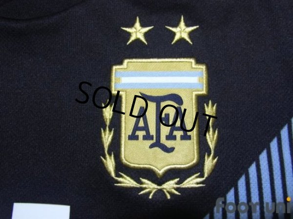 Photo6: Argentina 2018 Away Shirt #11 Di Maria (6)