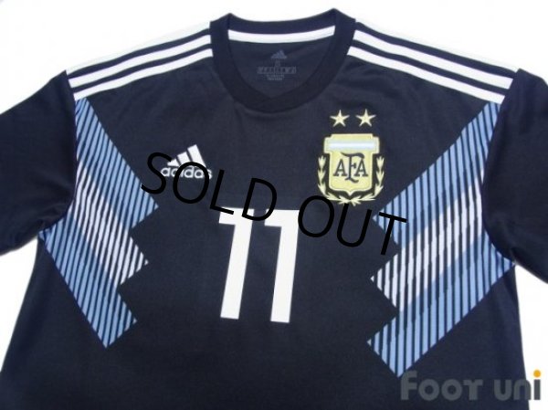 Photo3: Argentina 2018 Away Shirt #11 Di Maria (3)