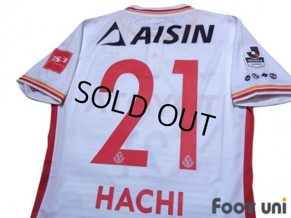 Photo4: Nagoya Grampus 2018 Away Authentic Shirt #21 Kohei Hattanda w/tags (4)