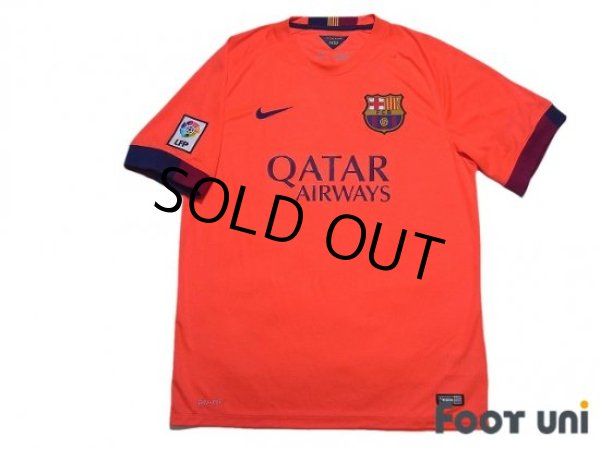 Photo1: FC Barcelona 2014-2015 Away Shirt LFP Patch/Badge w/tags (1)