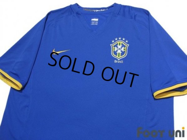 Photo3: Brazil 2008 Away Shirt (3)