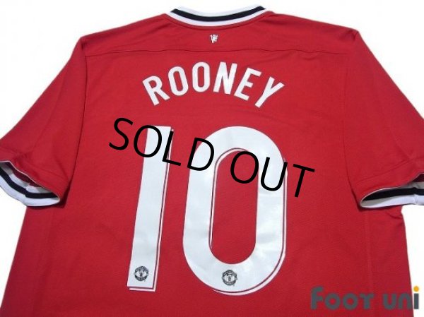 Photo4: Manchester United 2011-2012 Home Shirt #10 Wayne Rooney (4)