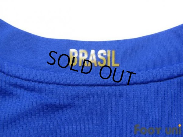 Photo6: Brazil 2008 Away Shirt (6)