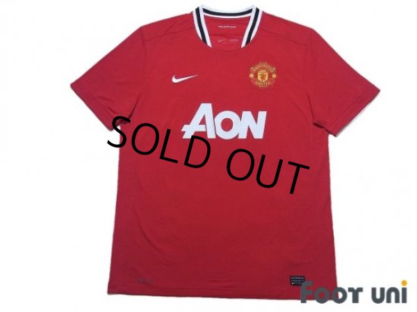 Photo1: Manchester United 2011-2012 Home Shirt #10 Wayne Rooney (1)