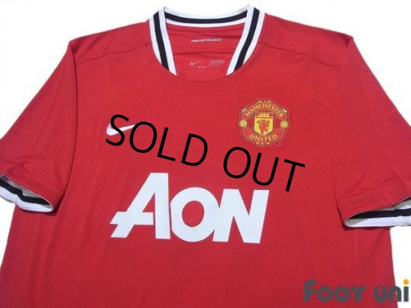 Photo3: Manchester United 2011-2012 Home Shirt #10 Wayne Rooney (3)