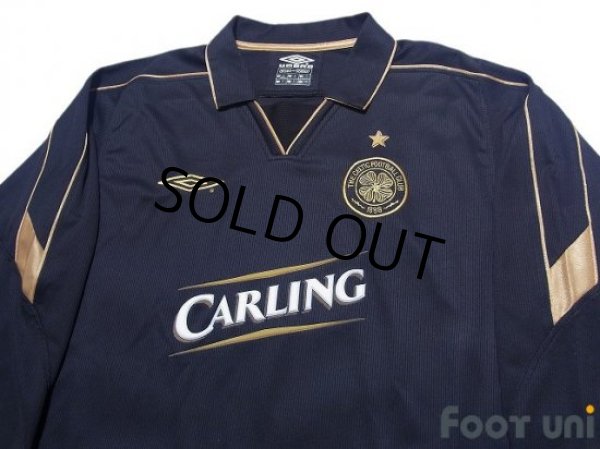 Photo3: Celtic 2003-2004 Away Long Sleeve Shirt (3)