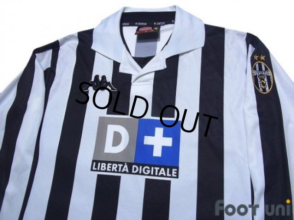 Photo3: Juventus 1998-1999 Home Long Sleeve Shirt (3)