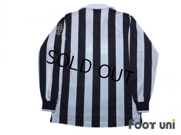 Photo2: Juventus 1998-1999 Home Long Sleeve Shirt (2)