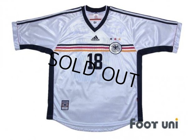 Photo1: Germany 1998 Home Shirt #18 Klinsmann (1)