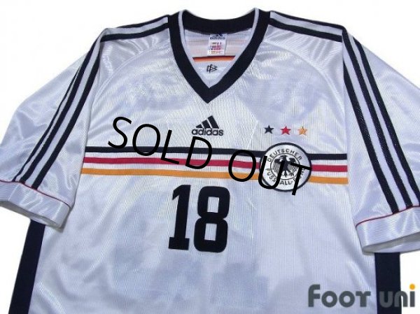 Photo3: Germany 1998 Home Shirt #18 Klinsmann (3)