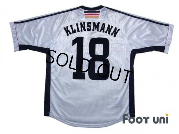 Photo2: Germany 1998 Home Shirt #18 Klinsmann (2)