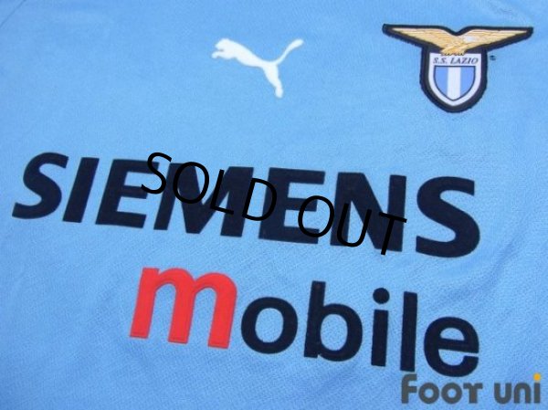 Photo6: Lazio 2002-2003 Home Shirt (6)