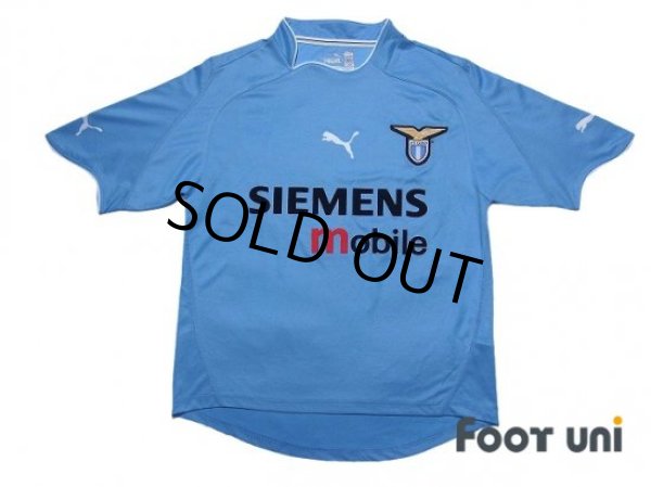 Photo1: Lazio 2002-2003 Home Shirt (1)