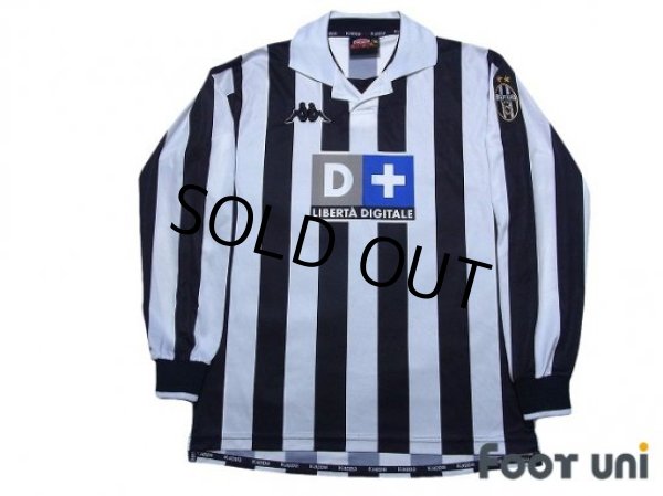 Photo1: Juventus 1998-1999 Home Long Sleeve Shirt (1)