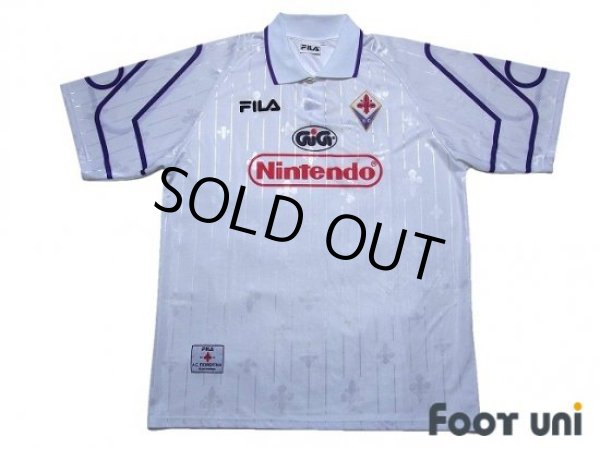 Photo1: Fiorentina 1997-1998 Away Shirt (1)
