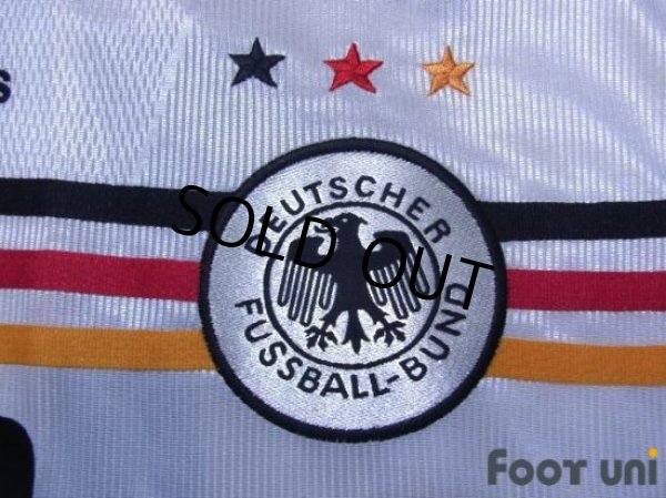 Photo6: Germany 1998 Home Shirt #18 Klinsmann (6)