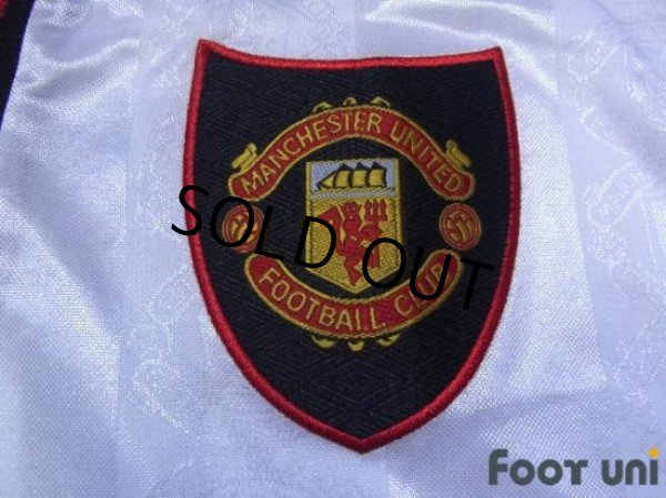 Photo6: Manchester United 1997-1999 Away Long Sleeve Shirt #11 Giggs Champions League Patch/Badge (6)