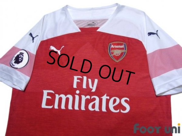 Photo3: Arsenal 2018-2019 Home Shirt #10 Ozil Premier League Patch/Badge (3)