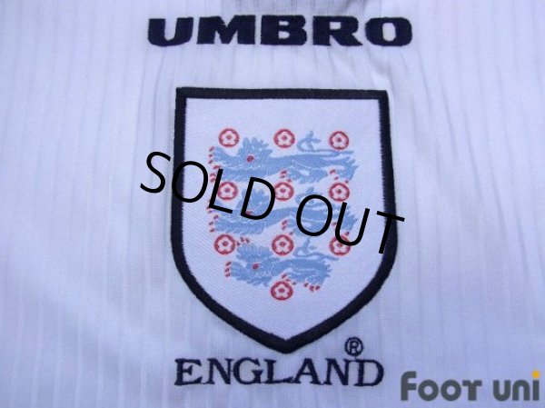 Photo5: England 1998 Home Shirt (5)