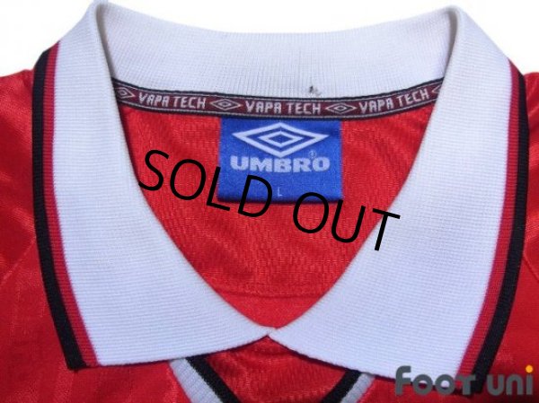 Photo4: Manchester United 1998-1999 Home Shirt CL model (4)