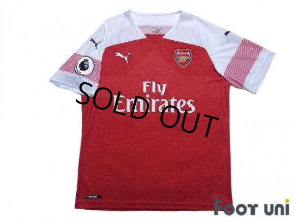 Photo1: Arsenal 2018-2019 Home Shirt #10 Ozil Premier League Patch/Badge (1)