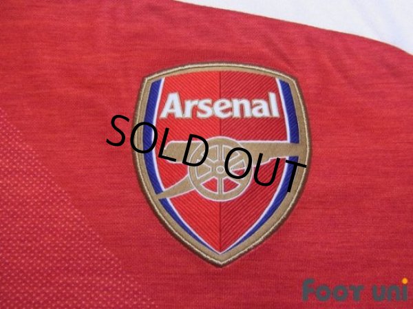 Photo6: Arsenal 2018-2019 Home Shirt #10 Ozil Premier League Patch/Badge (6)
