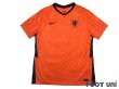 Photo1: Netherlands Euro 2020-2021 Home Shirt w/tags (1)