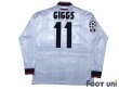 Photo2: Manchester United 1997-1999 Away Long Sleeve Shirt #11 Giggs Champions League Patch/Badge (2)