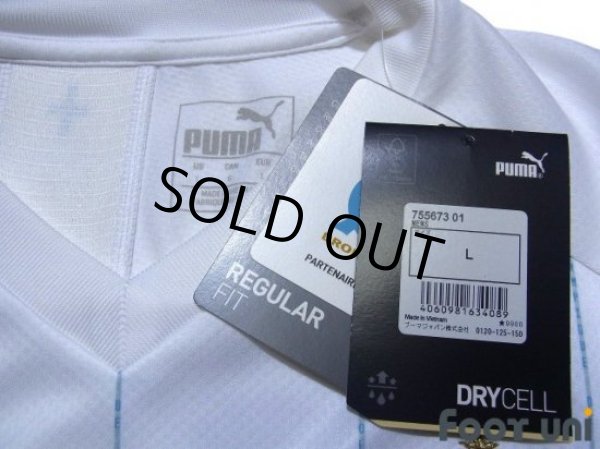 Photo4: Olympique Marseille 2019-2020 Home Shirt 120th Anniversary w/tags (4)