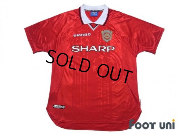 Photo1: Manchester United 1998-1999 Home Shirt CL model (1)