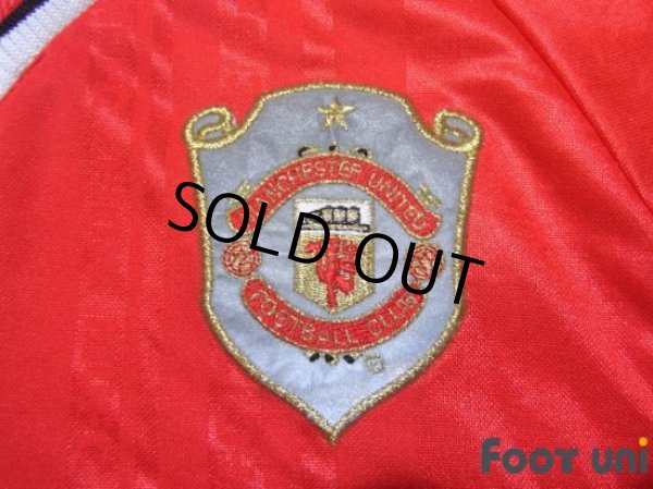 Photo5: Manchester United 1998-1999 Home Shirt CL model (5)