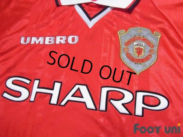 Photo6: Manchester United 1998-1999 Home Shirt CL model (6)