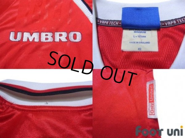 Photo8: Manchester United 1998-1999 Home Shirt CL model (8)