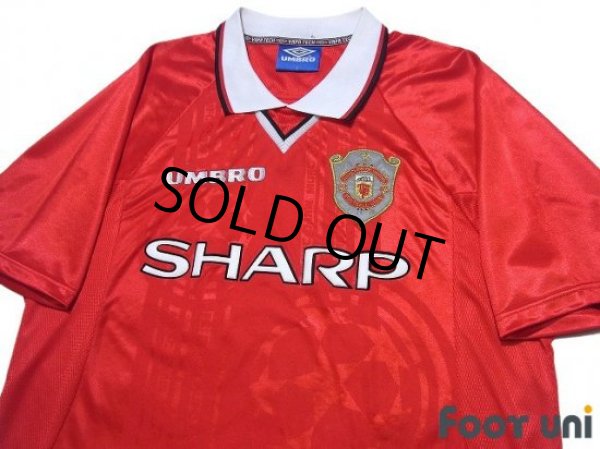 Photo3: Manchester United 1998-1999 Home Shirt CL model (3)